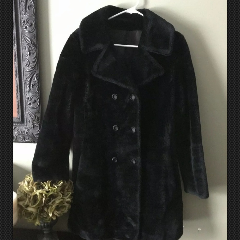 LASKA Career Originals Malden Black Coat Fur